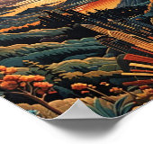 Zonsondergang  poster (Hoek)