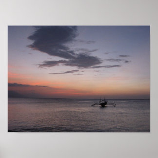 zonsondergang poster