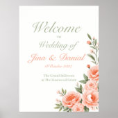 zonsondergang poster (Voorkant)