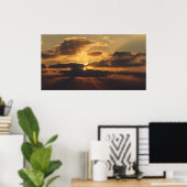 Zonsondergang Poster (Thuiskantoor)