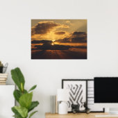 Zonsondergang Poster (Thuiskantoor)