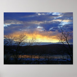 Zonsondergang Poster