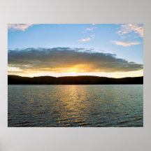 Zonsondergang poster