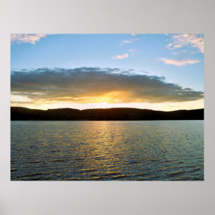 Zonsondergang poster