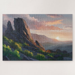 Zonsondergang Puzzel