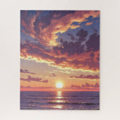 Zonsondergang Puzzel (Verticaal)
