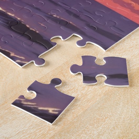 Zonsondergang Puzzel (Zijkant)