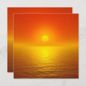 Zonsondergang Reflectie (Voorkant / Achterkant)