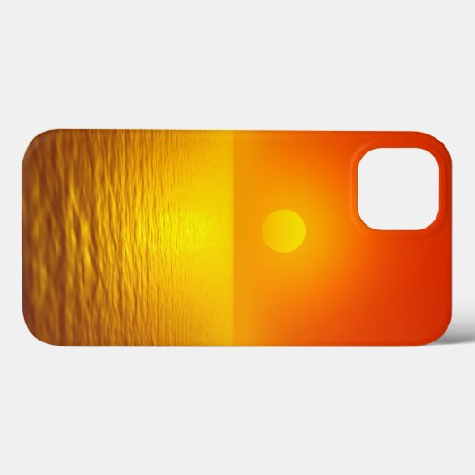 Zonsondergang Reflectie Case-Mate iPhone Case (Achterkant (horizontaal))