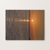Zonsondergang Reflectie Legpuzzel (Horizontaal)