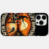 Zonsondergang reflecties op het water Case-Mate iPhone case (Achterkant (horizontaal))