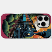 Zonsondergang Reis van de Stoommotor Case-Mate iPhone Case (Achterkant (horizontaal))