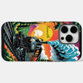 Zonsondergang Reis van de Stoommotor Case-Mate iPhone Case (Achterkant (horizontaal))