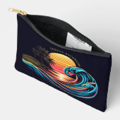 Zonsondergang Retro Surf-Wave Etui (Open)