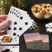 Zonsondergang Rijspelkaarten Pokerkaarten (Insitu)