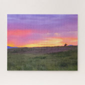 Zonsondergang Rit Jigsaw Puzzel (Horizontaal)