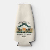  Zonsondergang Road Trip Custom Familie Reünie Flesjeskoeler (Voorkant)