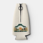  Zonsondergang Road Trip Custom Familie Reünie Flesjeskoeler (Achterkant)