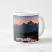 Zonsondergang Rocky Mountains Mok - Twee talen (Voorkant rechts)