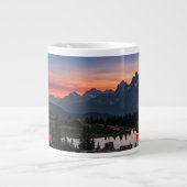 Zonsondergang Rocky Mountains Mok - Twee talen (Voorkant)