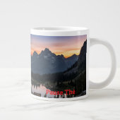 Zonsondergang Rocky Mountains Mok - Twee talen (Rechts)