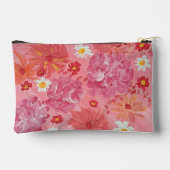 Zonsondergang Roos Bloemen Accessoires Pouch Etui (Achterkant)