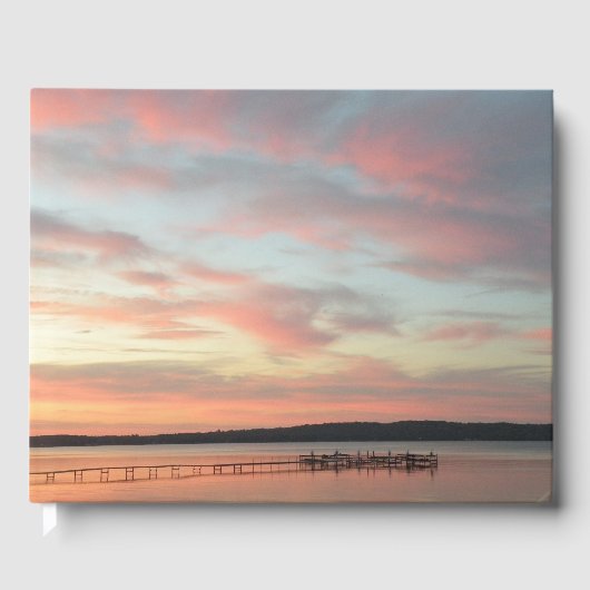 Zonsondergang rust gastenboek (Voorkant)