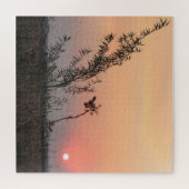 Zonsondergang Sass Puzzel (Horizontaal)