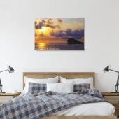 Zonsondergang Schemering Schemerlicht Schaduw Land Canvas Afdruk (Insitu (Slaapkamer))