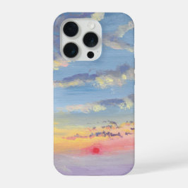 Zonsondergang Schilderij Hoesje iPhone 15 Pro Case