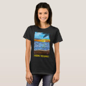 Zonsondergang Schilderij van Alfred Fox T-shirt (Voorkant volledig)