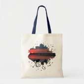 Zonsondergang Sereniteit | Avondlagune Tote Bag (Voorkant)