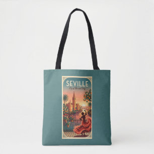 Zonsondergang Sevilla Flamenco Tote Bag