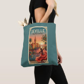 Zonsondergang Sevilla Flamenco Tote Bag (Dichtbij)