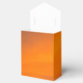 Zonsondergang Sinaasappel Moderne Abstracte Waterv Bedankdoosjes (Geopend)