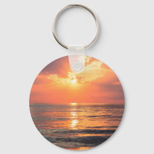 zonsondergang sleutelhanger