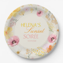 Zonsondergang Soirée Pastel Bloemendecor Roze, Ora