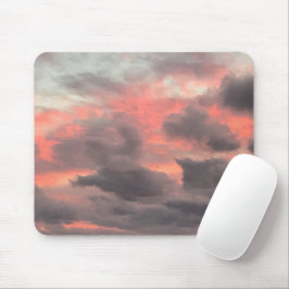 Zonsondergang Stormachtige Wolken Muismat