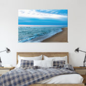 Zonsondergang Strand Canvas Print Afbeelding 23 (Insitu (Slaapkamer))