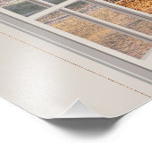 Zonsondergang Strand Inkomend tij, open foto vergr Foto Afdruk (Hoek)