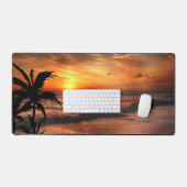 ZONSONDERGANG STRAND NATUUR SCHOONHEID  BUREAUMAT (Keyboard & Muis)