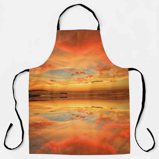 Zonsondergang Strand Schort (Voorkant)