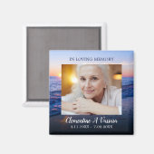 Zonsondergang Strand Sympathie Foto Magneet (Voorkant / Achterkant)