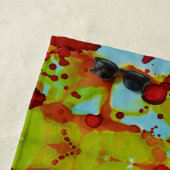 zonsondergang strandlaken (In situ)