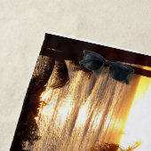 Zonsondergang strandlaken (In situ)