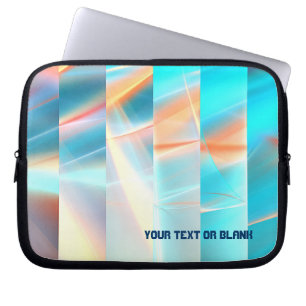 Zonsondergang Strepen Laptop Sleeve