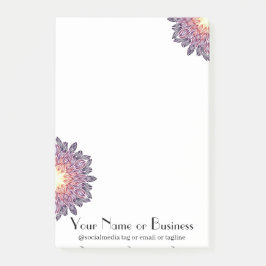 Zonsondergang Sunburst  Post-it® Notes