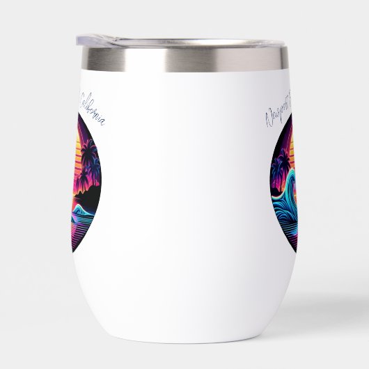 Zonsondergang Surf gloed (Rechts)