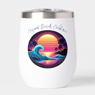 Zonsondergang Surf gloed