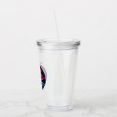 Zonsondergang Surf gloed Acryl Drinkbeker (Links)